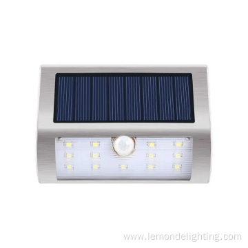 Waterproof Street Garden Aluminium Solar Wall Light